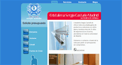 Desktop Screenshot of cristalerias3enmadrid.com