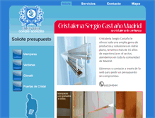 Tablet Screenshot of cristalerias3enmadrid.com
